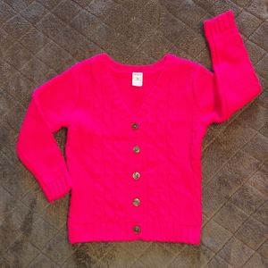Hot Pink 3T Cardigan